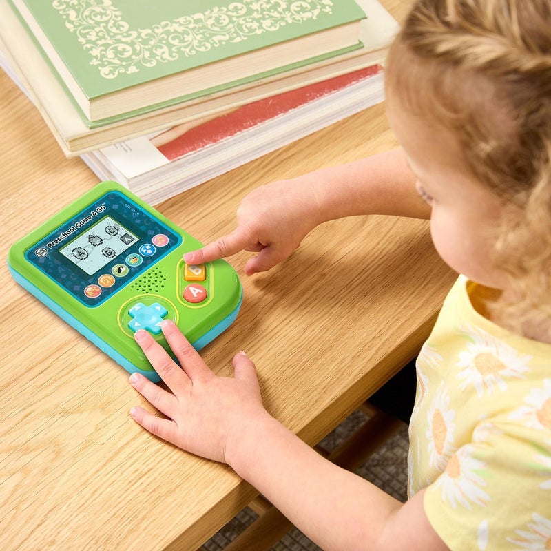 LeapFrog Preschool Game and Go Handheld Video Game Toy, Green - Image 4